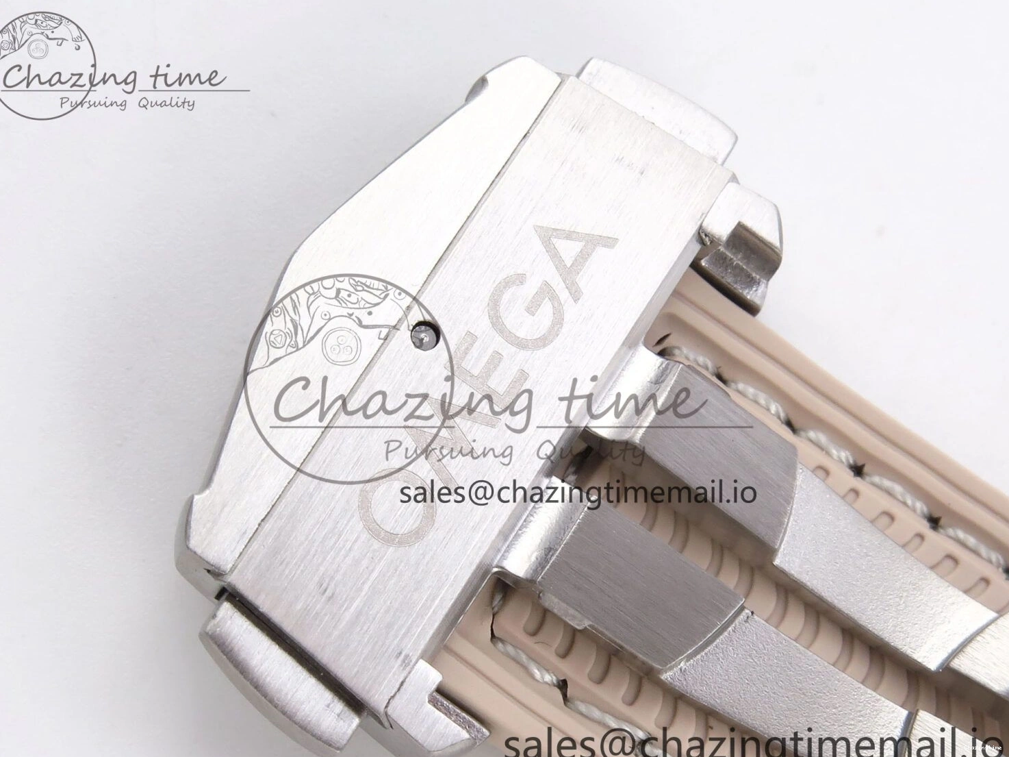 0323 Planet Ocean 43.5mm SS VSF 1:1 Best Edition Brown Bezel Sand Dial on Sand Rubber Strap A8900 Super Clone Neat 7710